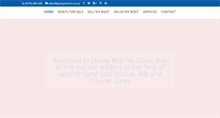 Desktop Screenshot of jaykaymarine.co.uk